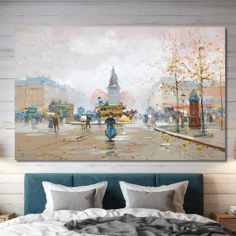 Place Clichy Eugène Galien-Laloue