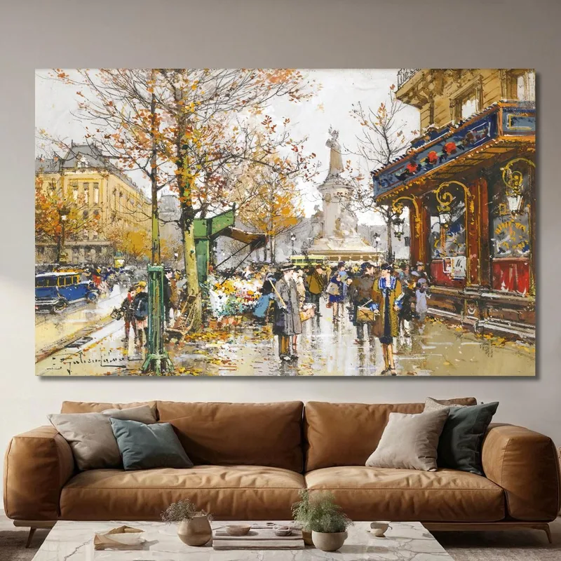 Platz Der Republik Eugène Galien-Laloue