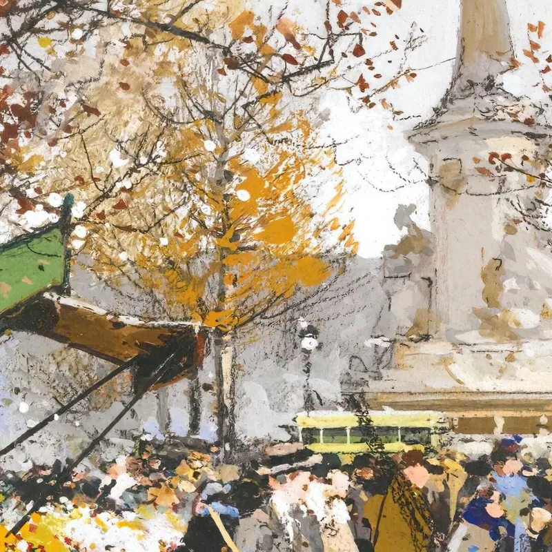 Platz Der Republik Eugène Galien-Laloue