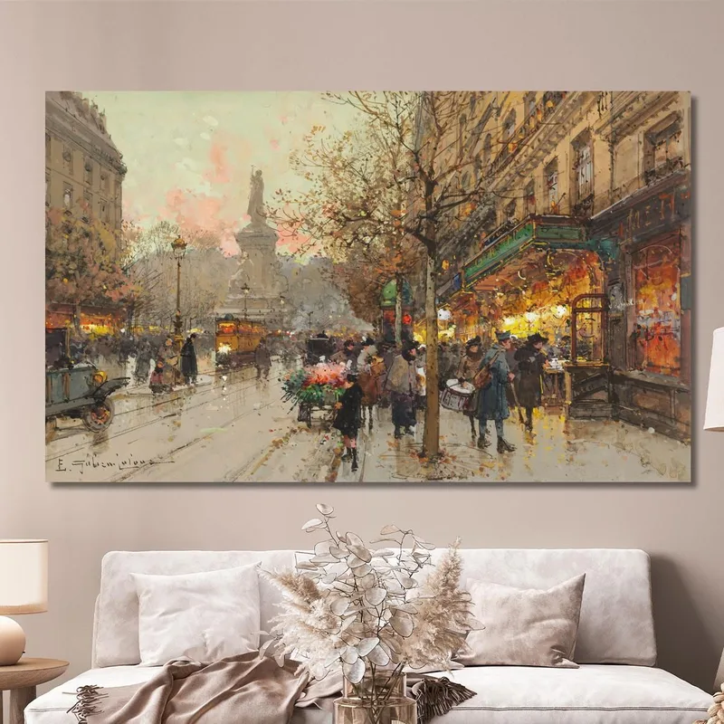 Place De La République 2 Eugène Galien-Laloue