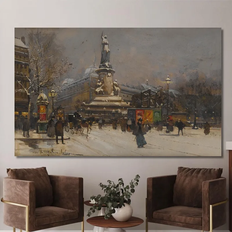 Piazza Della Repubblica Eugène Galien-Laloue