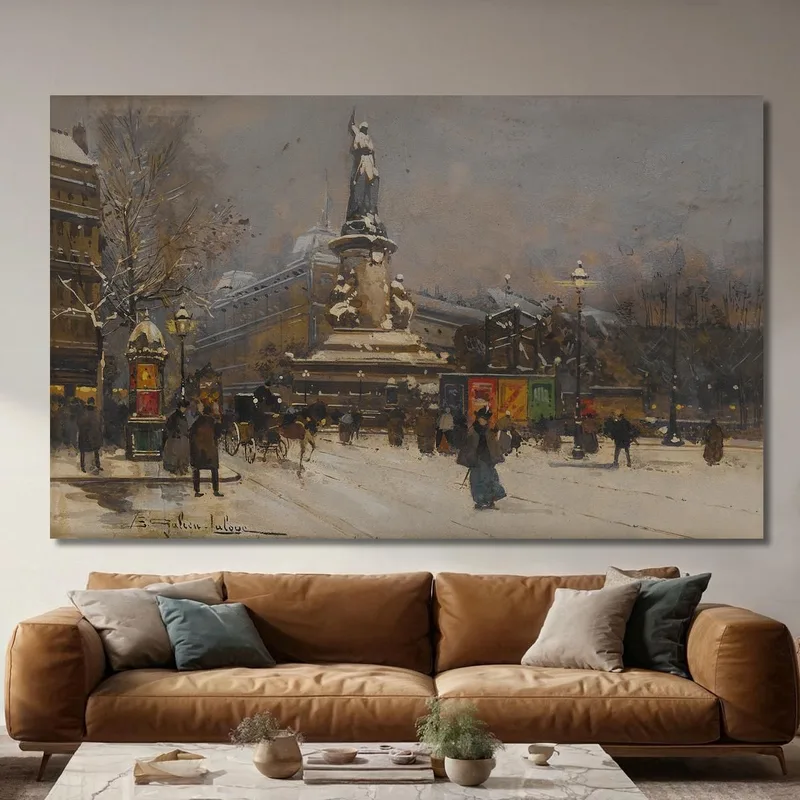 Piazza Della Repubblica Eugène Galien-Laloue