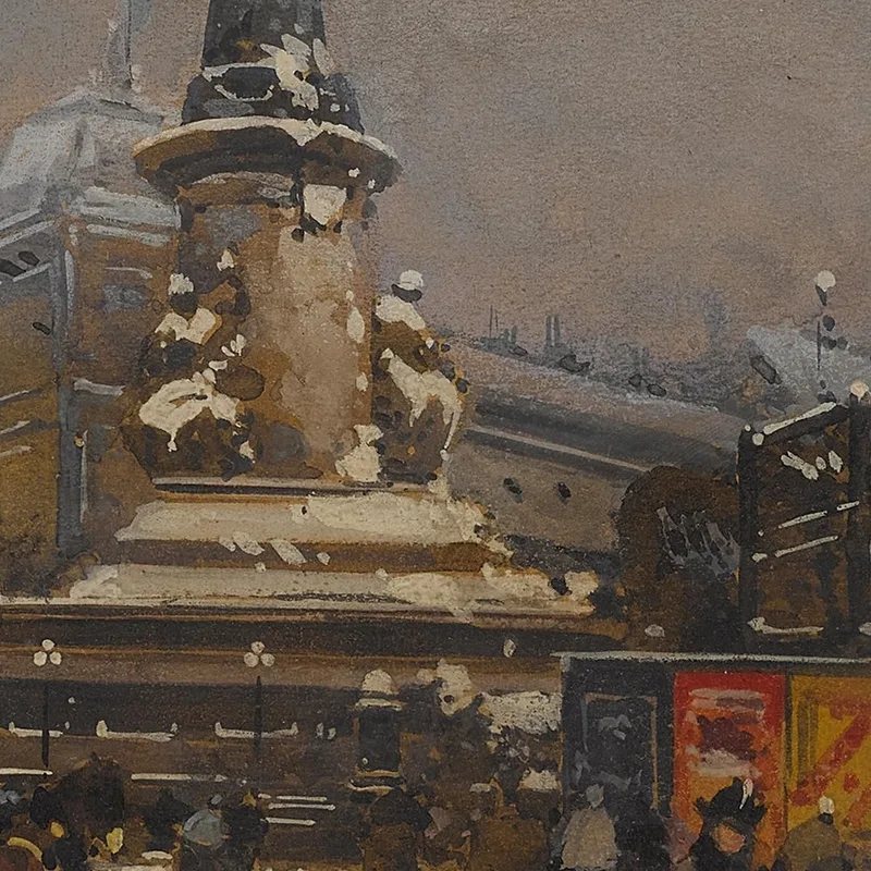 Piazza Della Repubblica Eugène Galien-Laloue