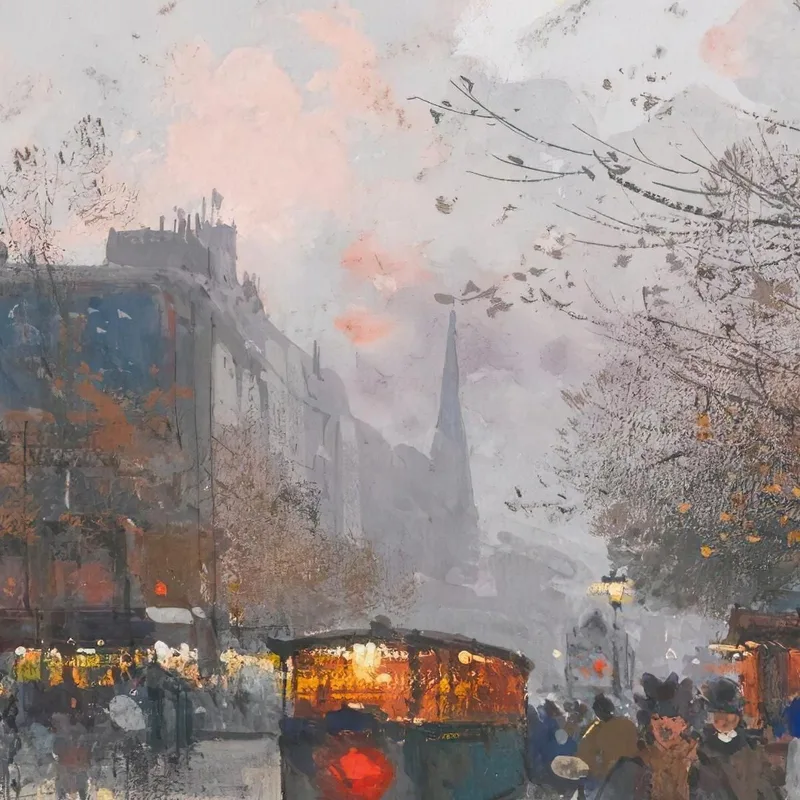 Chatillon Gate Eugène Galien-Laloue
