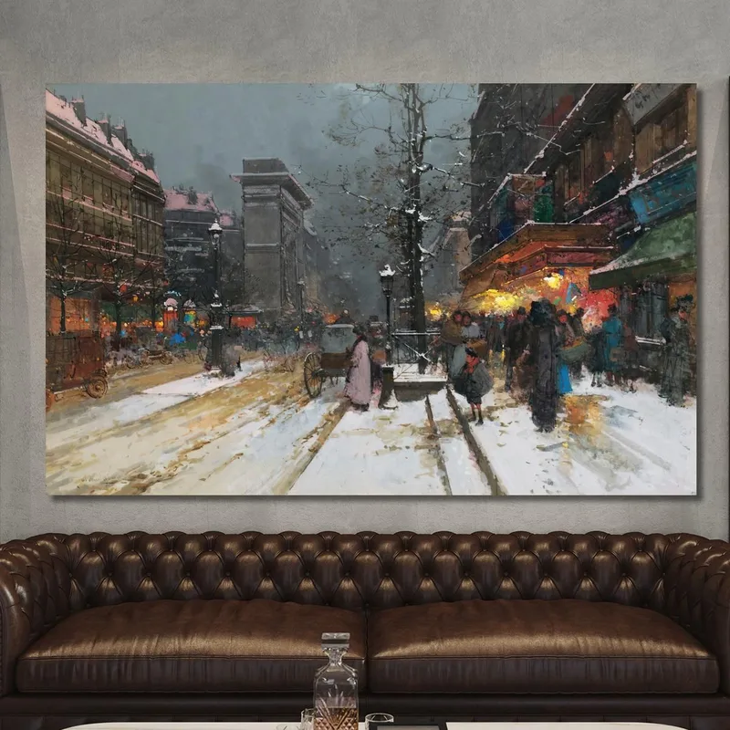 Saint-Denis Gate Paris Eugène Galien-Laloue