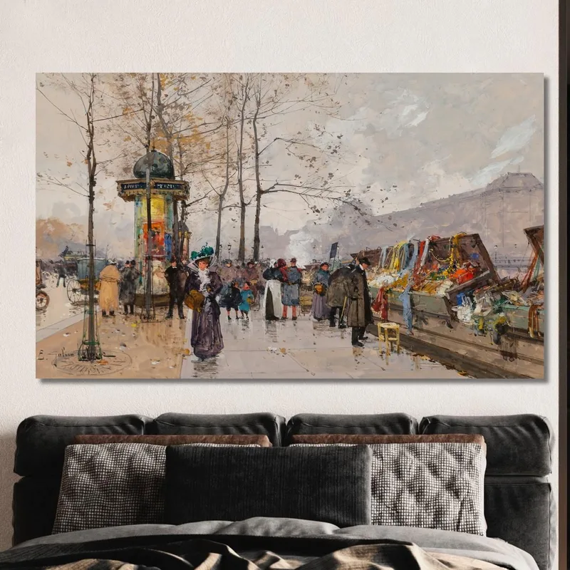 Voltaire Quay Eugène Galien-Laloue
