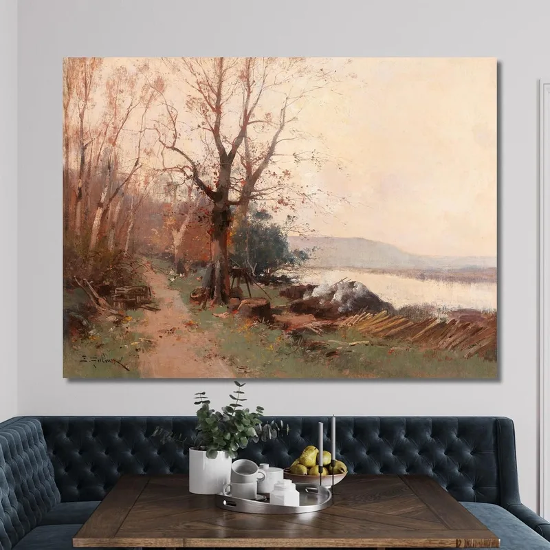 River Landscape Eugène Galien-Laloue