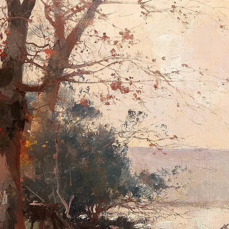 River Landscape Eugène Galien-Laloue