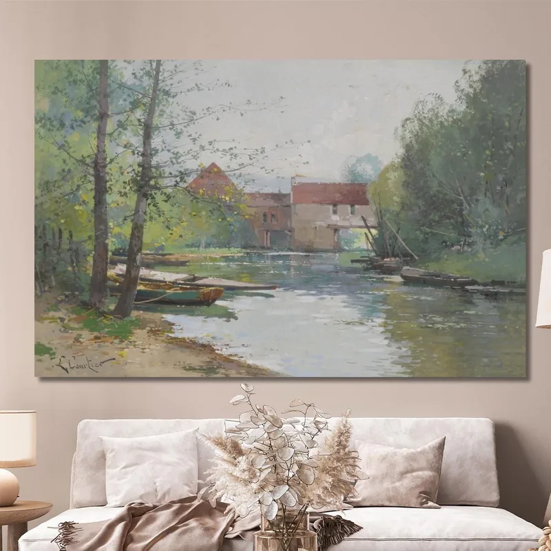 Vieux Moulin De Dennemont Eugène Galien-Laloue
