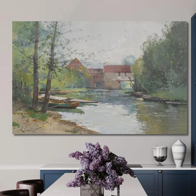 Vieux Moulin De Dennemont Eugène Galien-Laloue