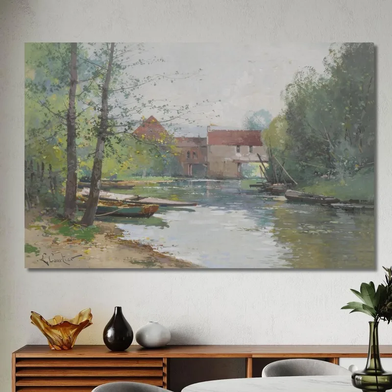 Vieux Moulin De Dennemont Eugène Galien-Laloue