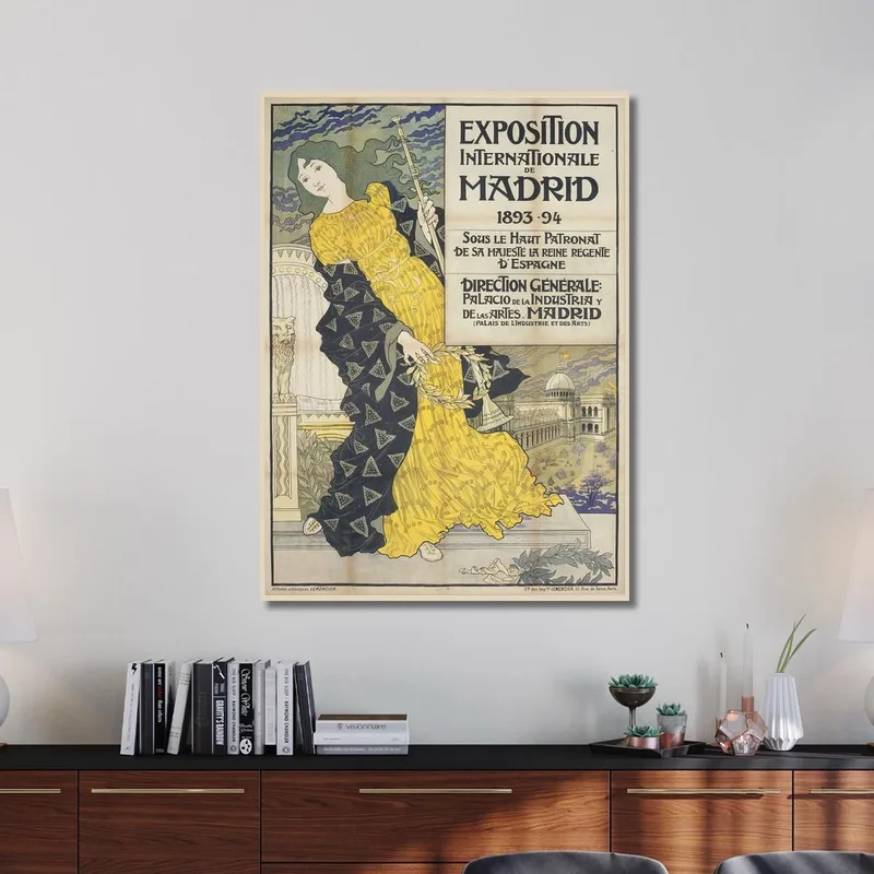 Exposición Internacional De Madrid Eugène Grasset