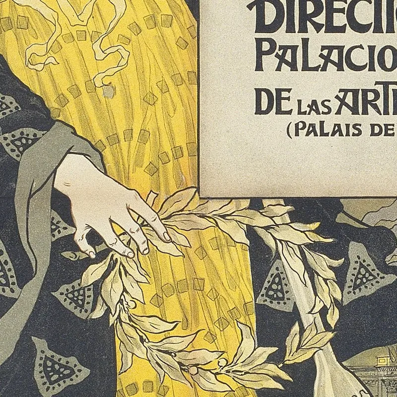 Exposición Internacional De Madrid Eugène Grasset