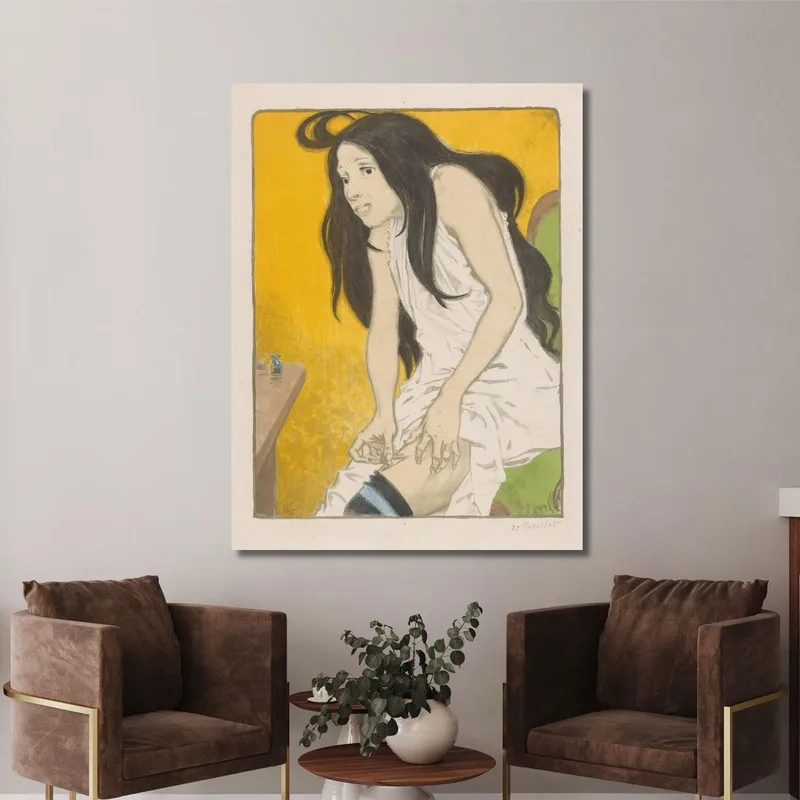 Donna Dipendente Dalla Morfina Eugène Grasset
