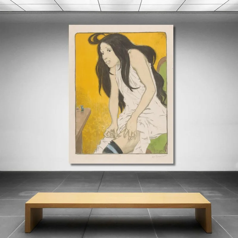 Donna Dipendente Dalla Morfina Eugène Grasset