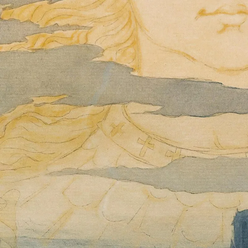 Sainte Geneviève Veillant Sur Paris Eugène Grasset