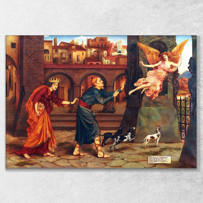 Blindheit Und Habgier Vertreiben Die Freude Aus Der Stadt Evelyn De Morgan