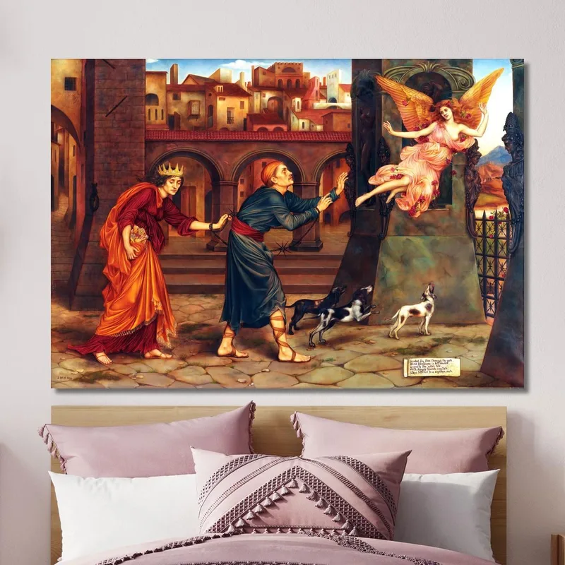 Blindheit Und Habgier Vertreiben Die Freude Aus Der Stadt Evelyn De Morgan