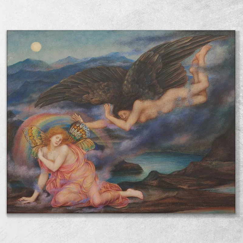 Morte Di Una Farfalla Evelyn De Morgan