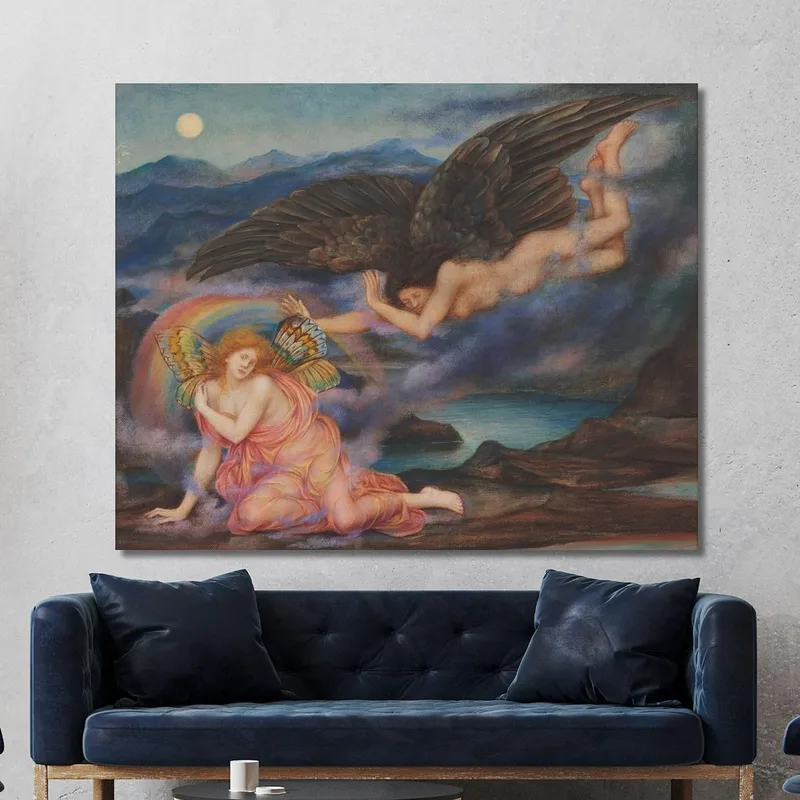 Morte Di Una Farfalla Evelyn De Morgan