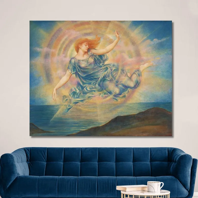 Evening Star Over The Sea Evelyn De Morgan