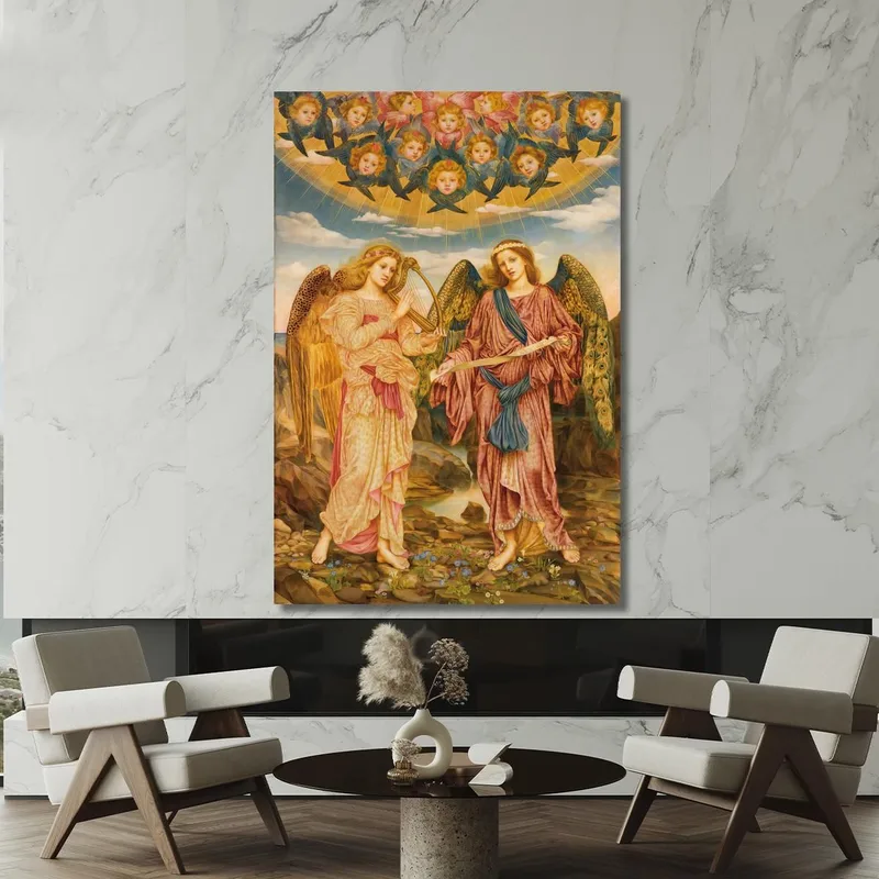 Glory In The Highest Evelyn De Morgan