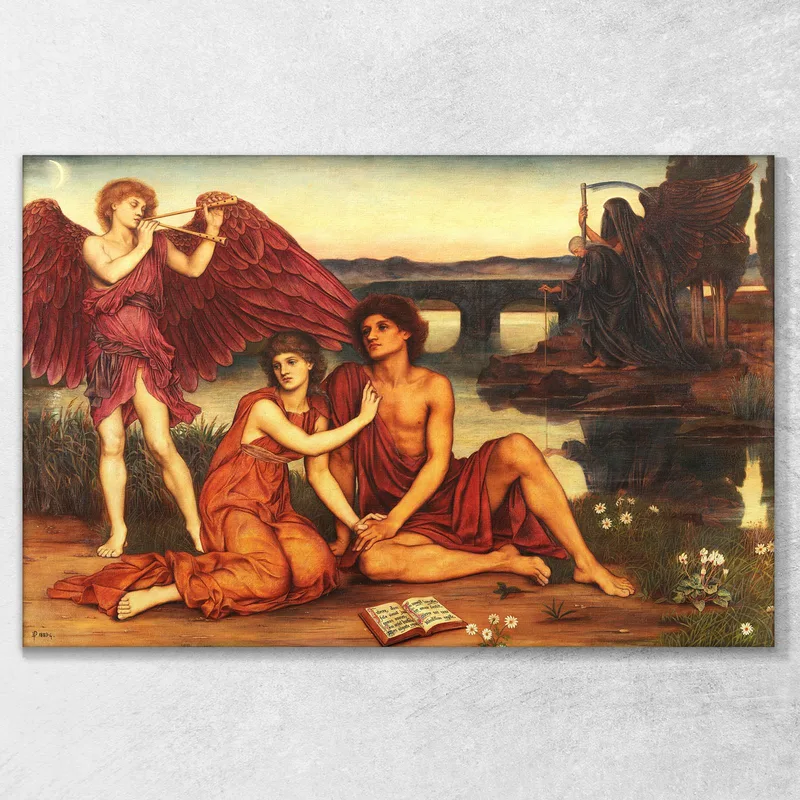 Loves Passing Evelyn De Morgan