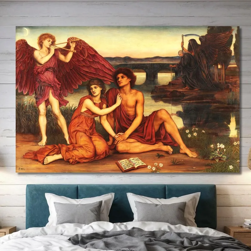 Loves Passing Evelyn De Morgan