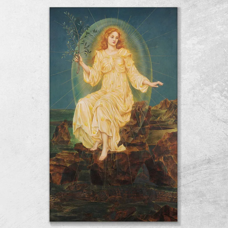 Light In The Darkness Evelyn De Morgan