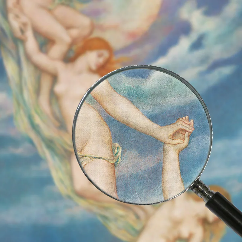 Moonbeams Dipping Into The Sea Evelyn De Morgan