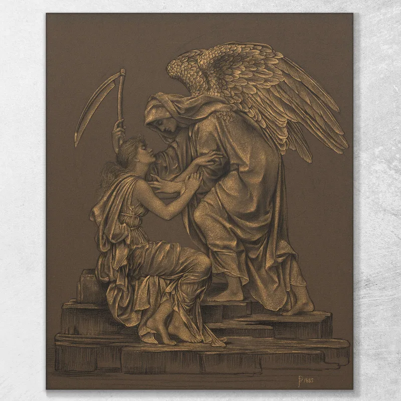 The Angel Of Death Evelyn De Morgan