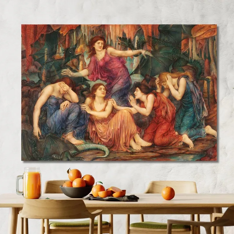 The Captives Evelyn De Morgan