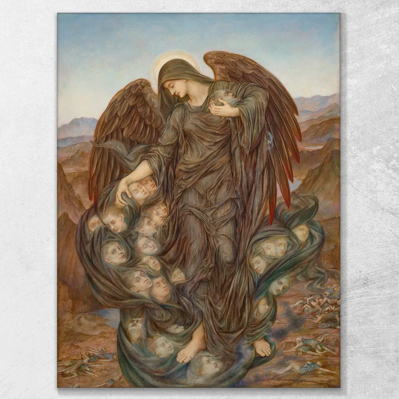 The Field Of The Slain Evelyn De Morgan