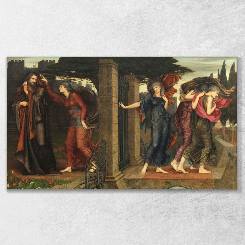 The Grey Sisters Evelyn De Morgan
