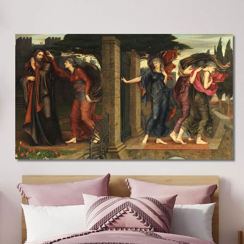 The Grey Sisters Evelyn De Morgan