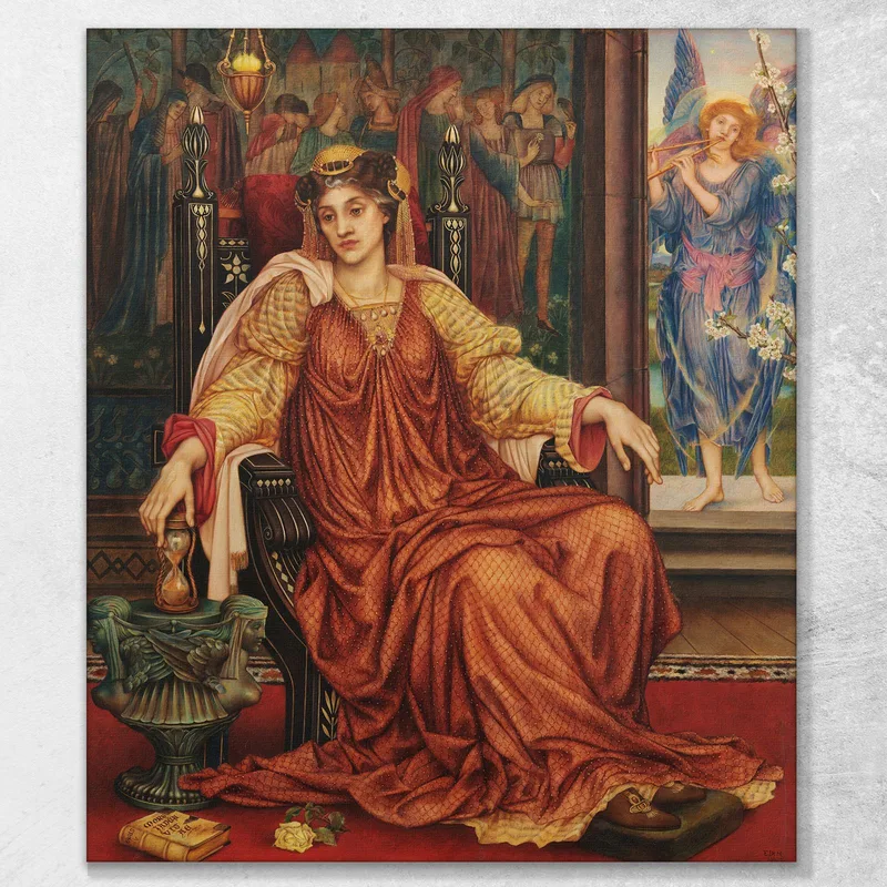 The Hour Glass Evelyn De Morgan