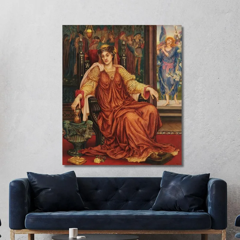 The Hour Glass Evelyn De Morgan