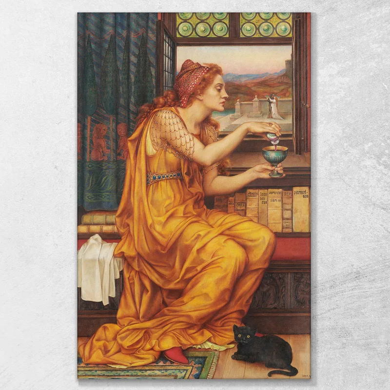 The Love Potion Evelyn De Morgan