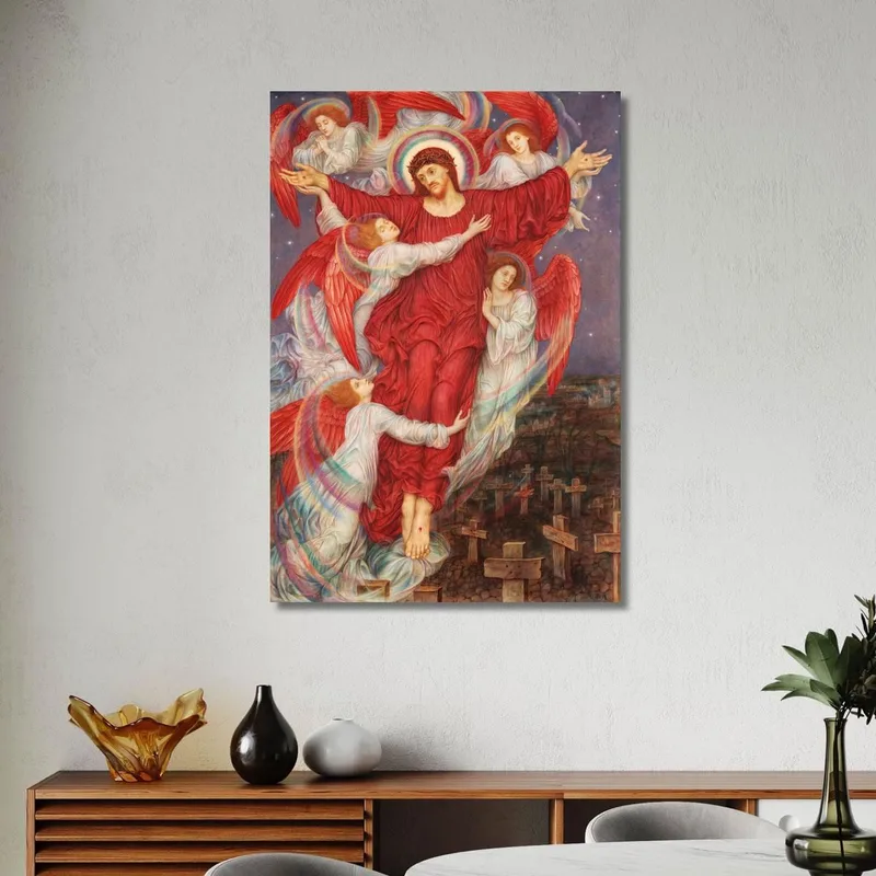 The Red Cross Evelyn De Morgan