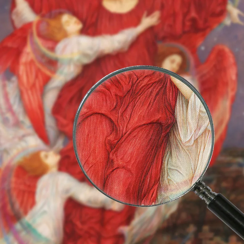 The Red Cross Evelyn De Morgan