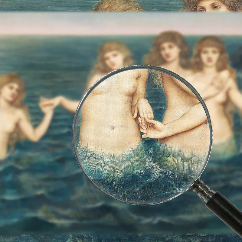 The Sea Maidens Evelyn De Morgan
