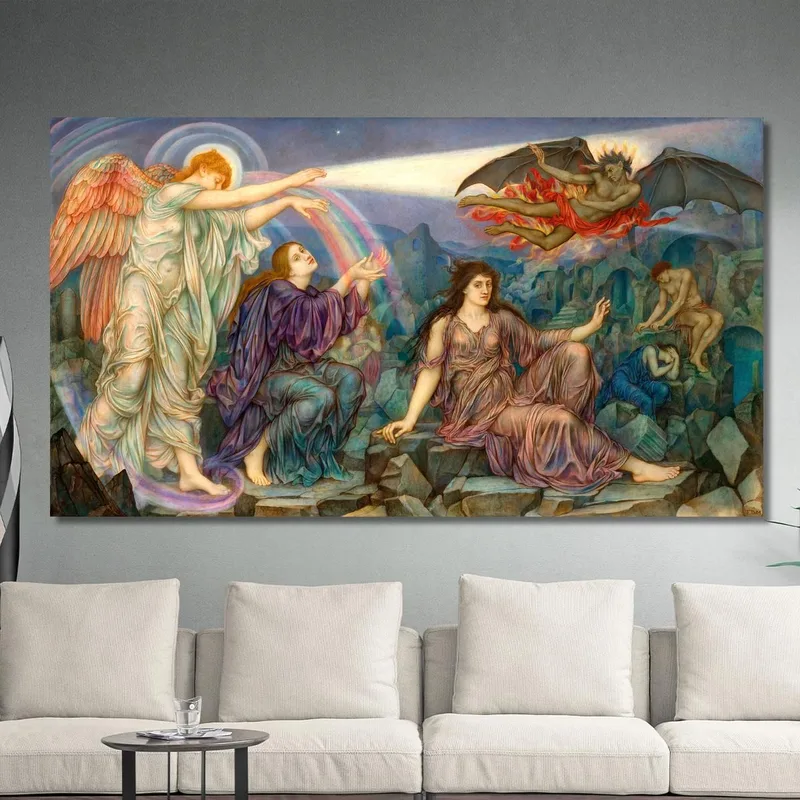 The Search Light Evelyn De Morgan