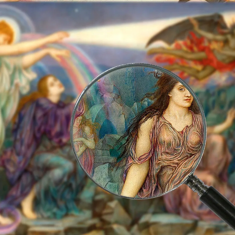 The Search Light Evelyn De Morgan