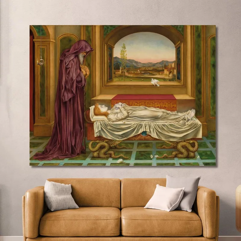 The Wandering Jew Whom The Gods Love Die Young Evelyn De Morgan