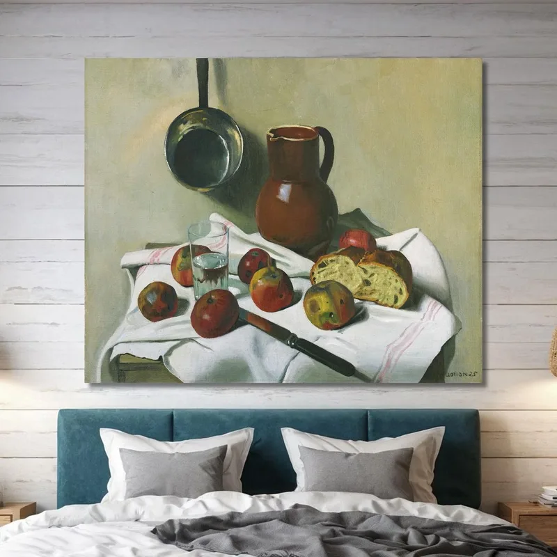 Manzanas Jarra Vaso De Agua Y Cacerola De Lata Félix Vallotton