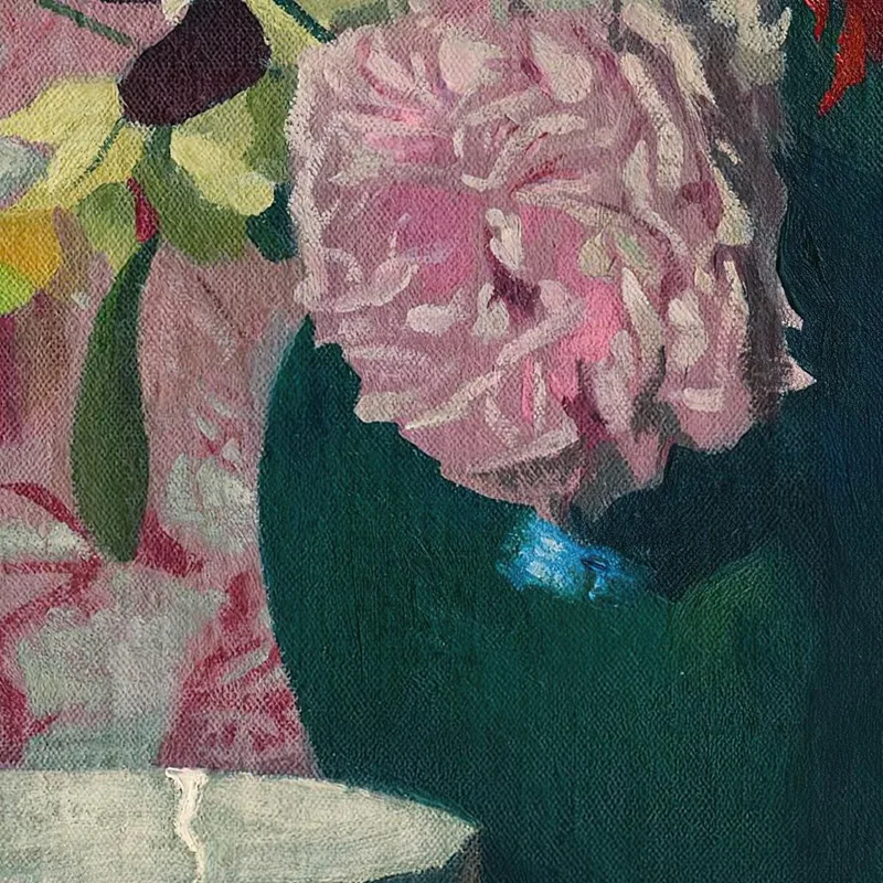 Vaso Verde E Ciotola Bianca Félix Vallotton