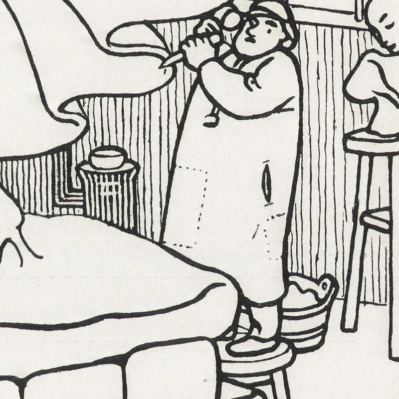 La Scultura Félix Vallotton quadro stampa su tela