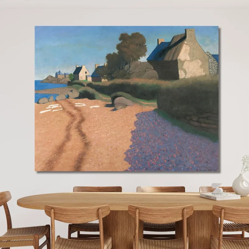 Paesaggio A Loguivy Félix Vallotton