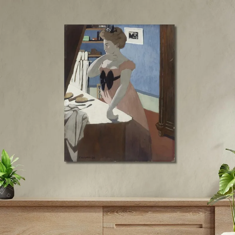 Misia An Ihrer Frisur Misia An Ihrem Schminktisch Félix Vallotton