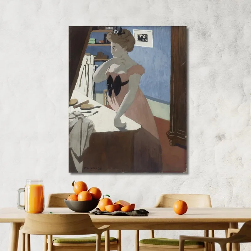 Misia An Ihrer Frisur Misia An Ihrem Schminktisch Félix Vallotton